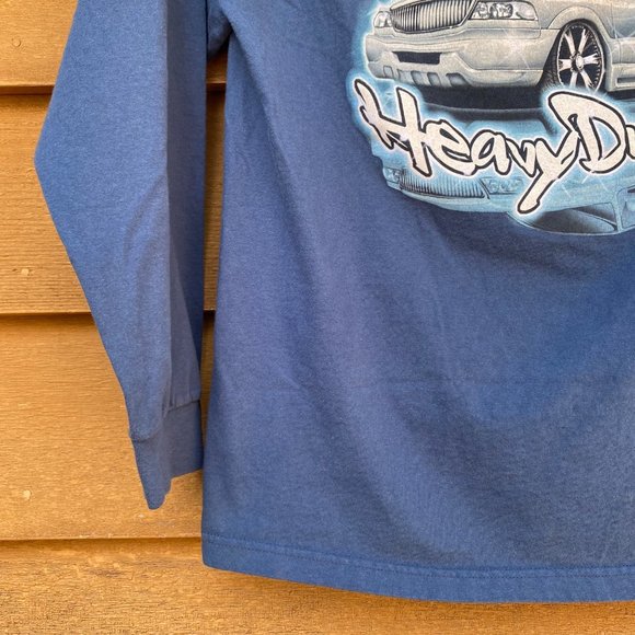 Vintage Y2K 2002 Top Heavy 2 Phast Lincoln Navigator Heavy Duty Long Sleeve T-Sh - Picture 10 of 16